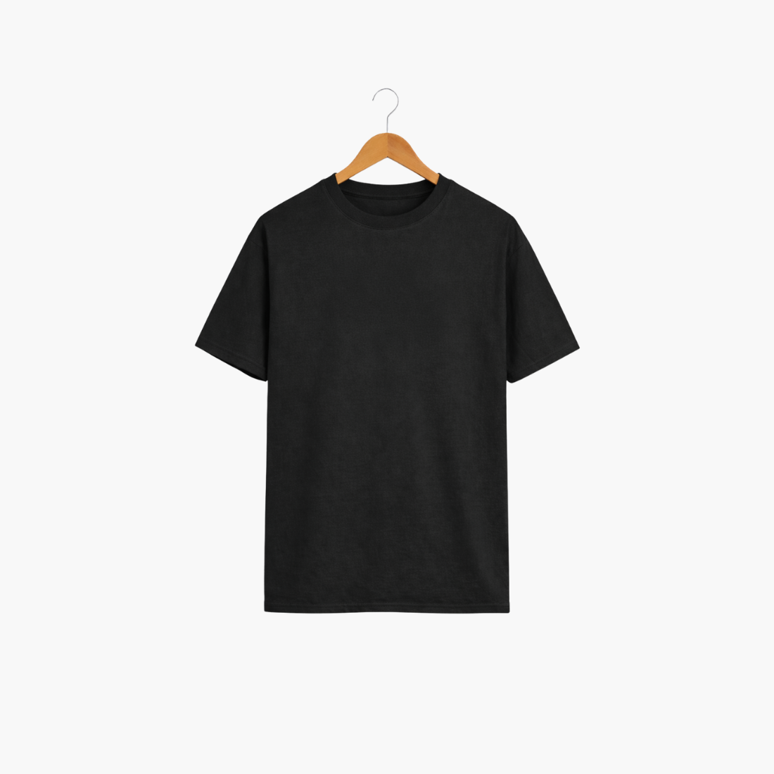 Slim Fit Plain T-Shirt | 200 GSM Cotton Blend