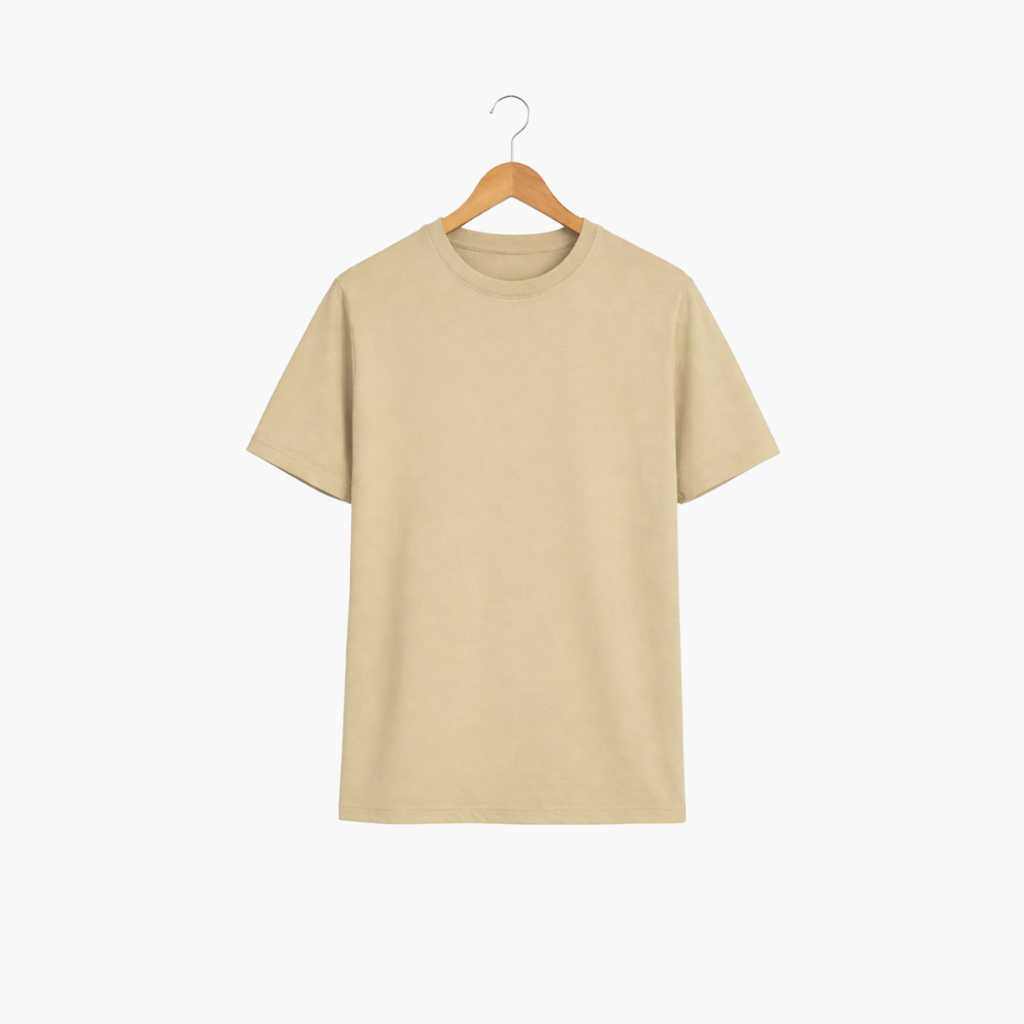 Slim Fit Plain T-Shirt – Pack of 3 | 200 GSM Cotton Blend | S–XXL