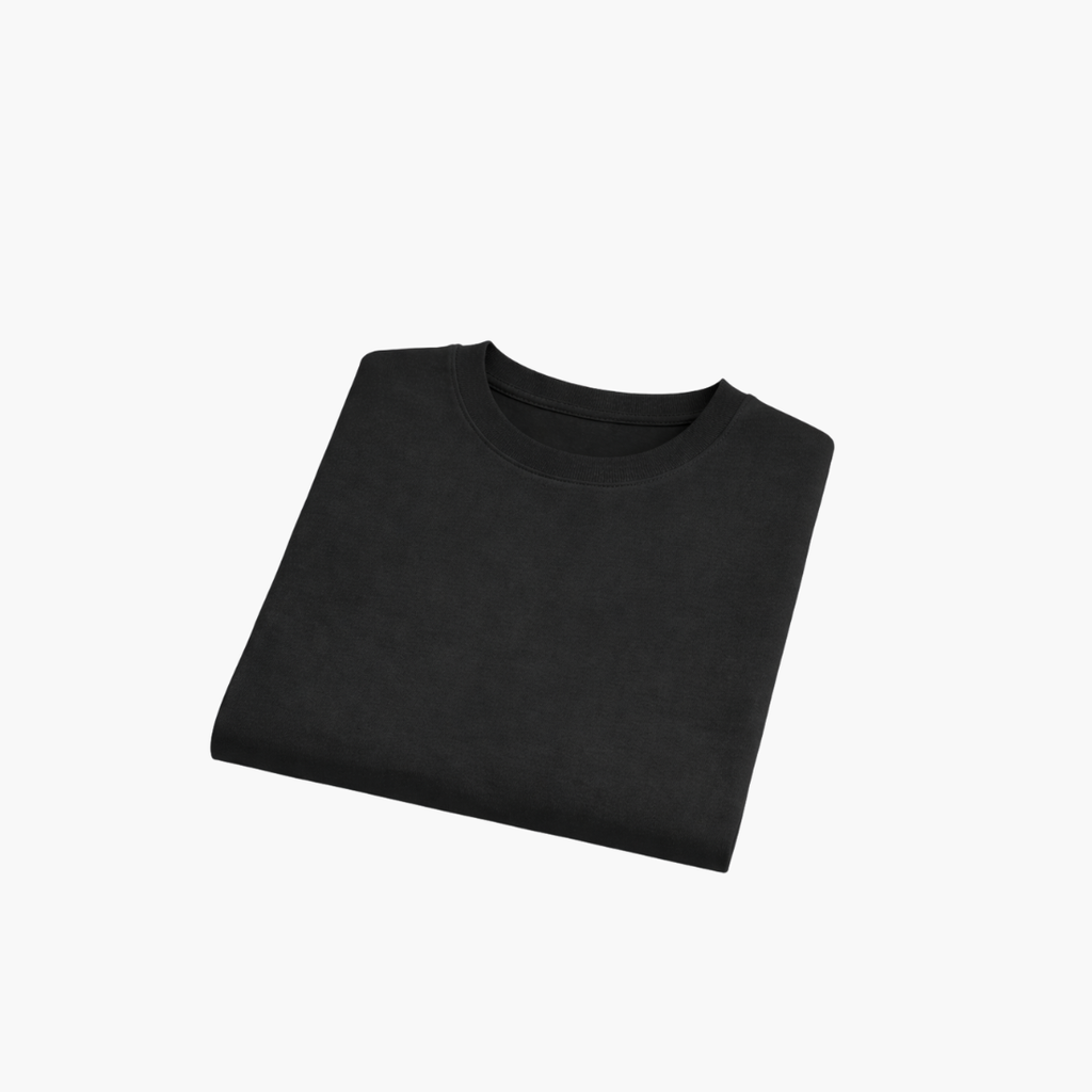 Slim Fit Plain T-Shirt | 200 GSM Cotton Blend