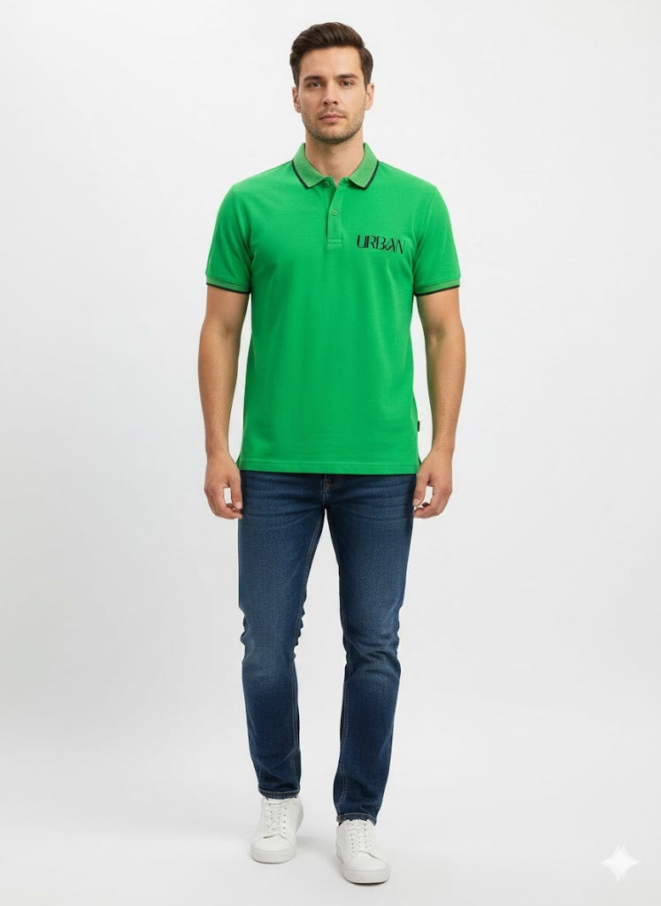 Premium 240 GSM Pure Cotton Polo T-Shirt | Ultra-Soft, Breathable & Durable | M–XXL