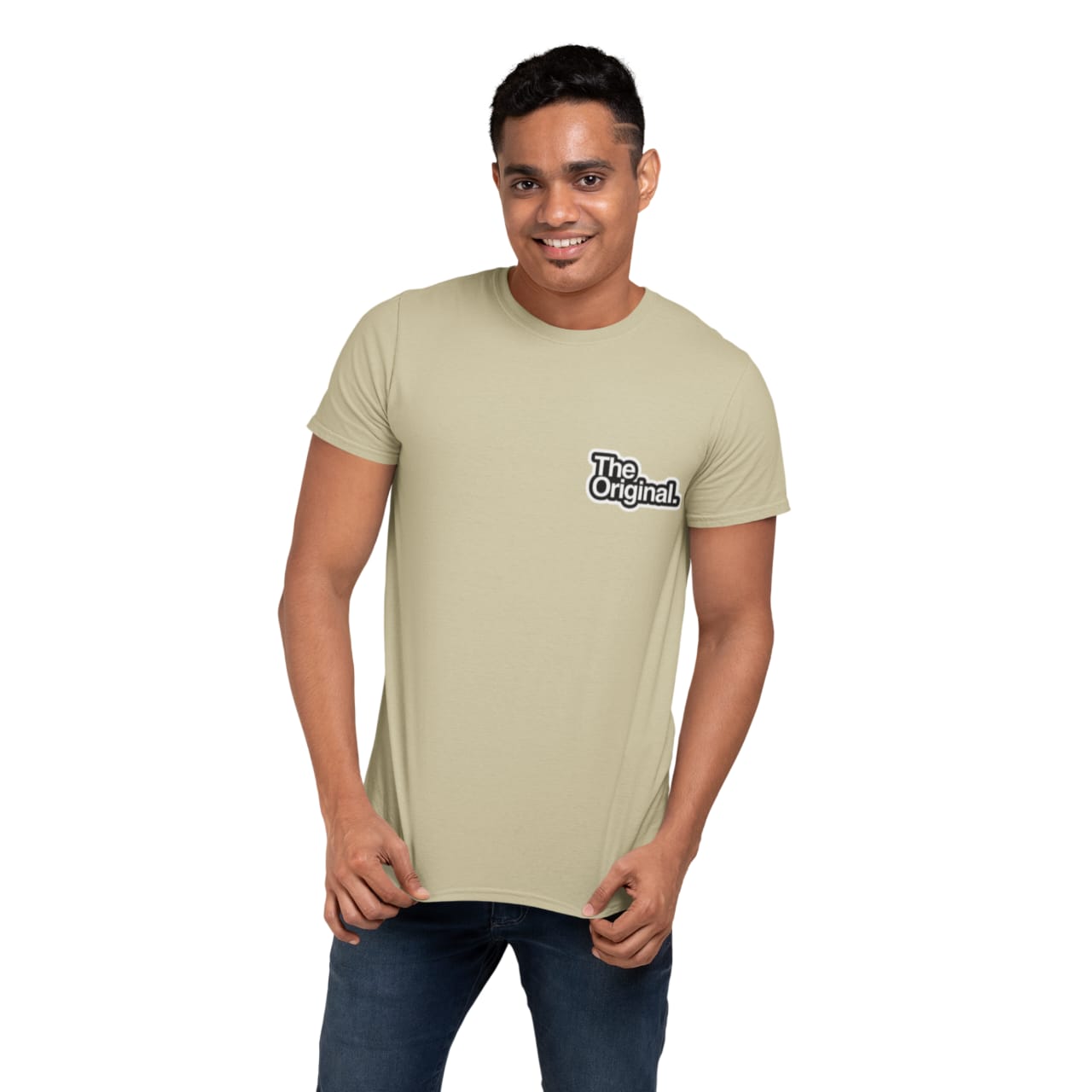 Pack of 3 Slim Fit T-Shirts | Cotton Lycra Stretch Fabric | 220 GSM | S–XXL
